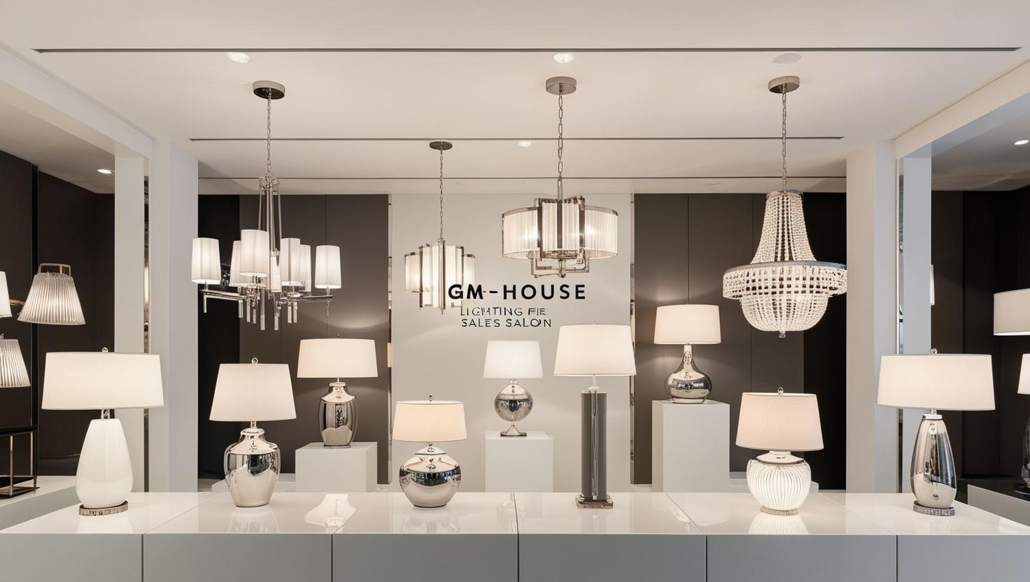 Салон продаж свтеильников компании GM-HOUSE